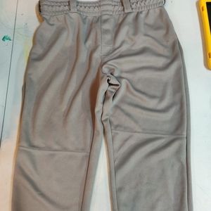 Rawlings Baseball pants boys Large gray